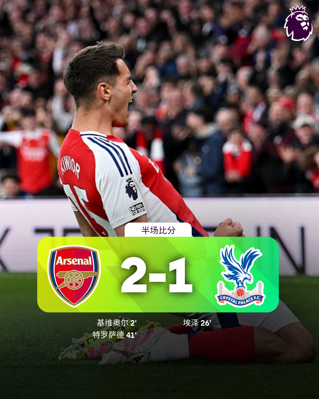 包含阿森纳迎全明星赛关键赛，集结日状态回暖，信心回归，身体对抗强度拉满的词条